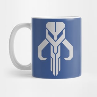 Mythosaur Geometric Emblem Silver Mug